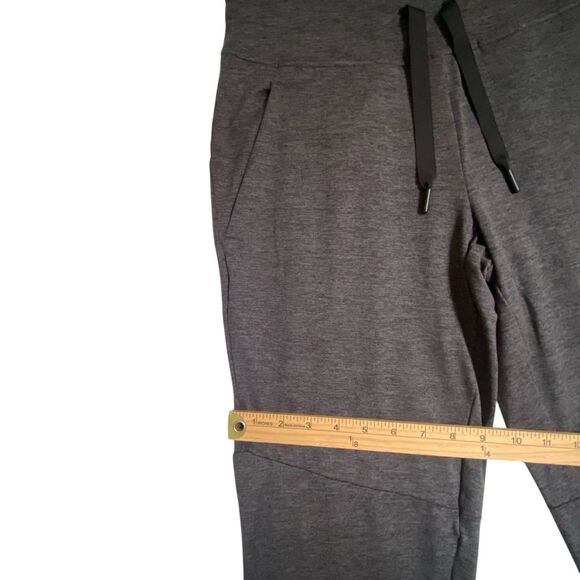 ASICS Jogger Pants Women S Gray Tapered Stretch Casual Athleisure - Picture 7 of 8